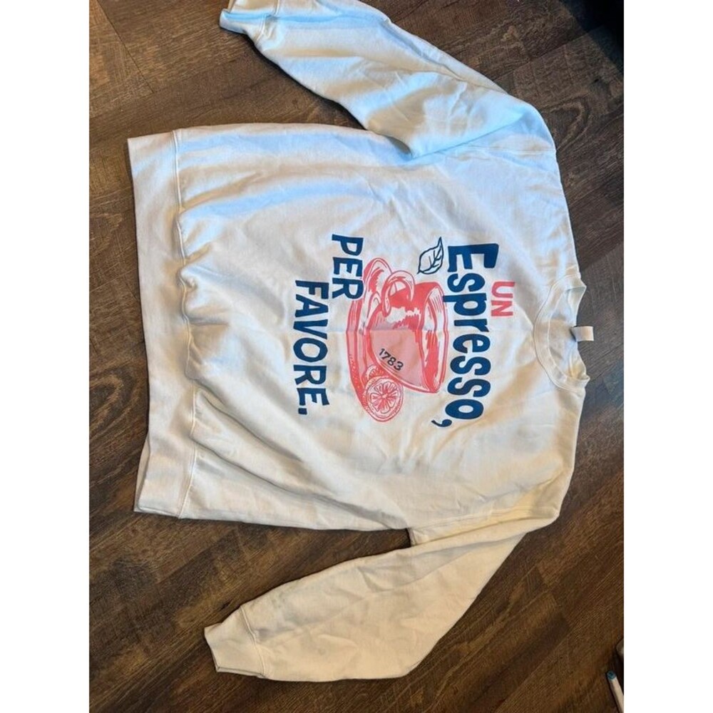 L / XL espresso sweatshirt